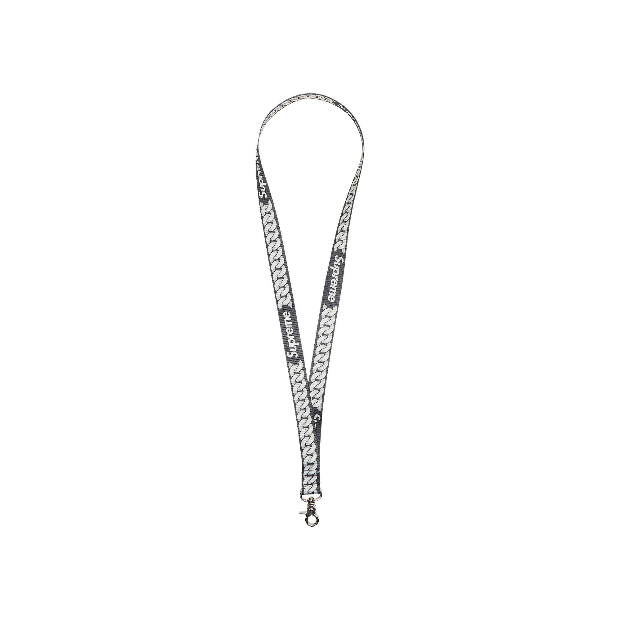 Supreme Cuban Links Lanyard 'Black' | GOAT