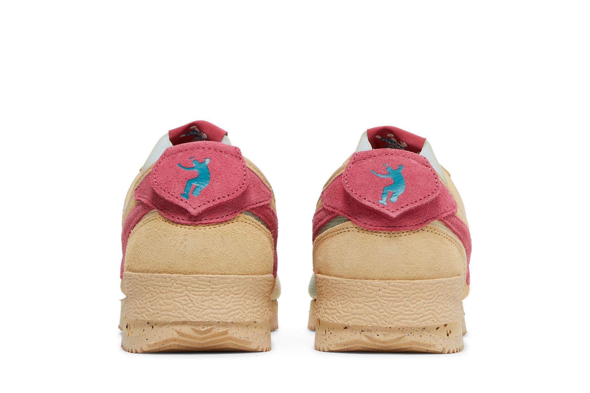 Nike cortez pink and blue sales