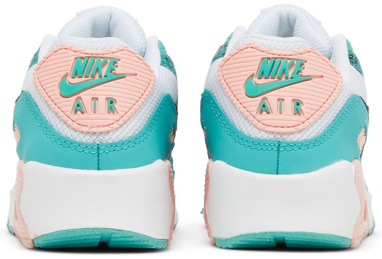 Nike Air Max 90 GS Washed Teal Snakeskin