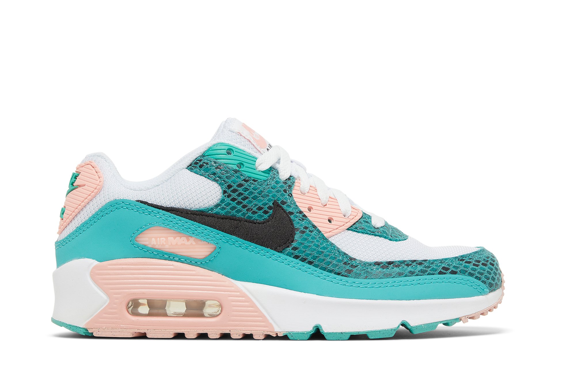 Air Max 90 GS 'Washed Teal Snakeskin'