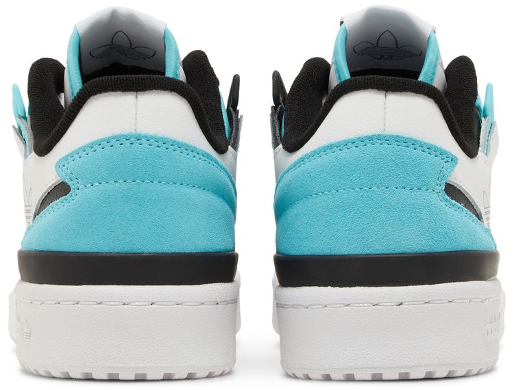Adidas Forum Exhibit Low White Pulse Aqua