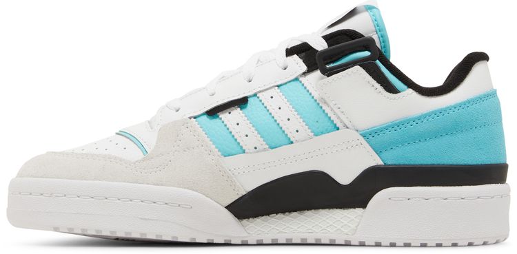 Adidas Forum Exhibit Low White Pulse Aqua
