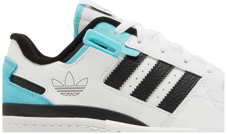 Adidas Forum Exhibit Low White Pulse Aqua