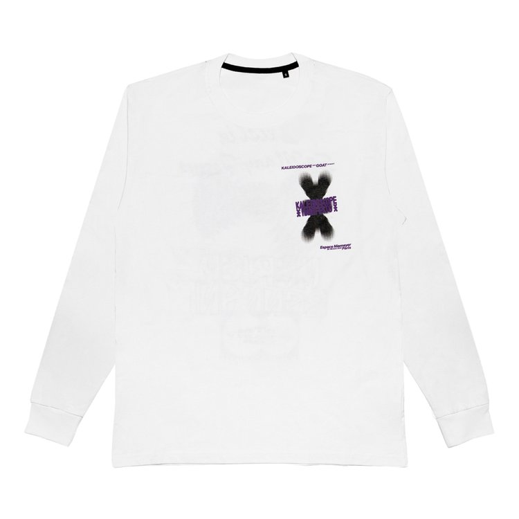 Kaleidoscope x Anonymous Club Manifesto Special Edition Long-Sleeve T-Shirt 'White'