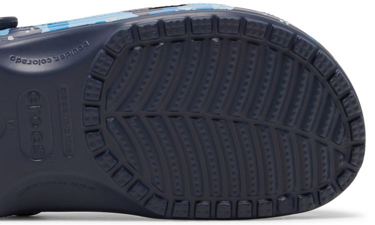 Classic Clog Camo   Navy