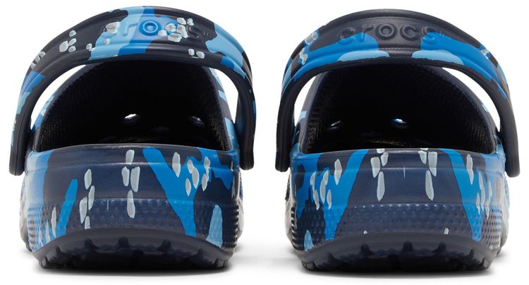 Classic Clog Camo   Navy