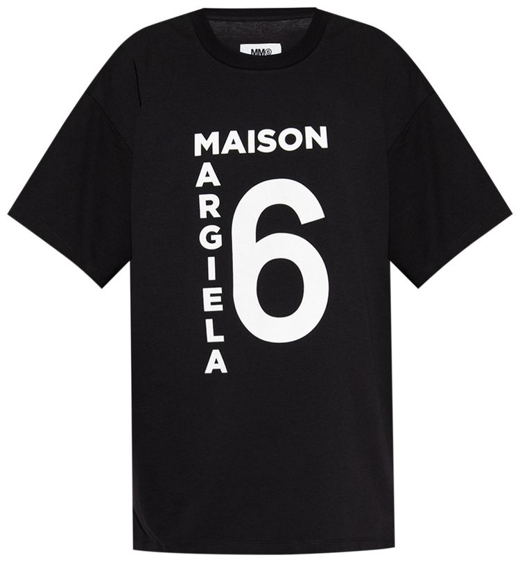 MM6 Maison Margiela T Shirt Black