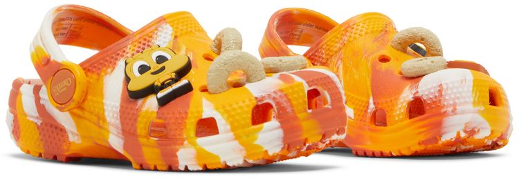 Honey Nut Cheerios x Crocs Classic Clog Toddler Rise N Style