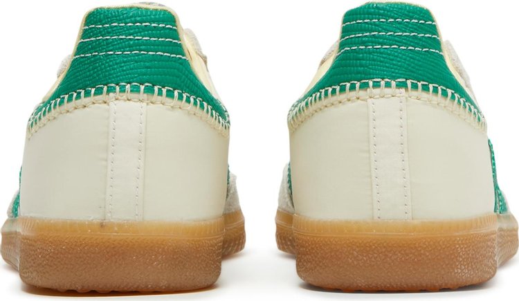 Wales Bonner x Samba Cream White Bold Green