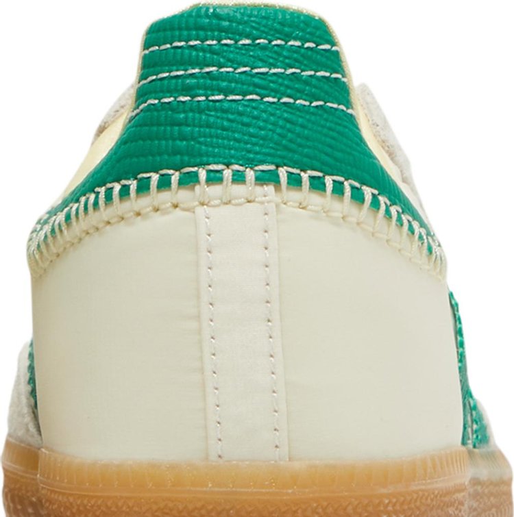 Wales Bonner x Samba Cream White Bold Green