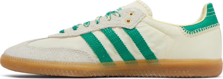 Wales Bonner x Samba Cream White Bold Green