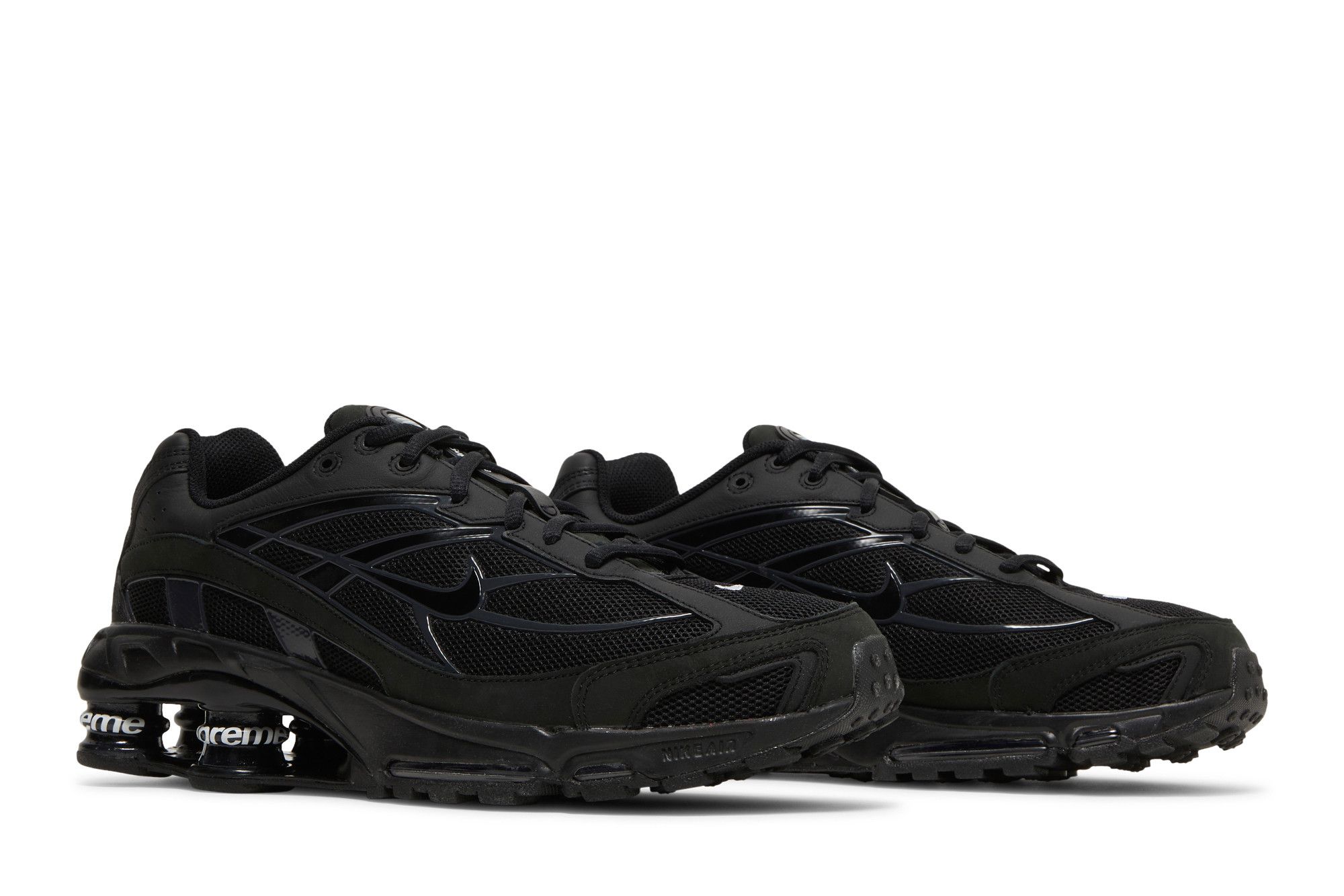 Buy Supreme x Nike Shox Ride 2 'Black' - DN1615 001 | GOAT