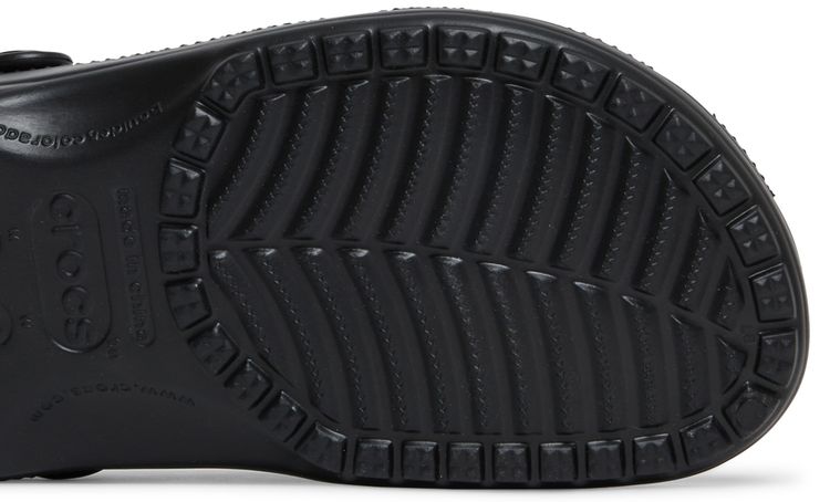 Wu Tang Clan x Crocs Classic Clog Black