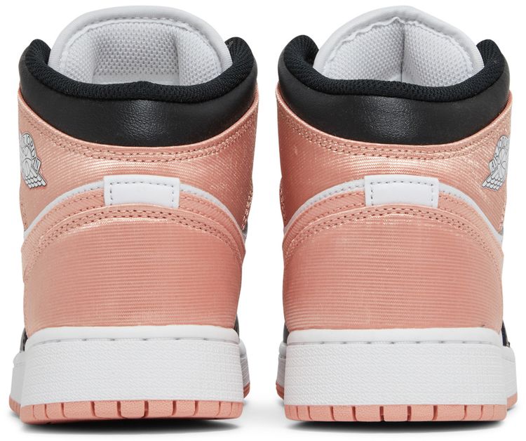 Air Jordan 1 Mid GS White Light Madder Root