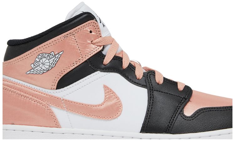 Air Jordan 1 Mid GS White Light Madder Root