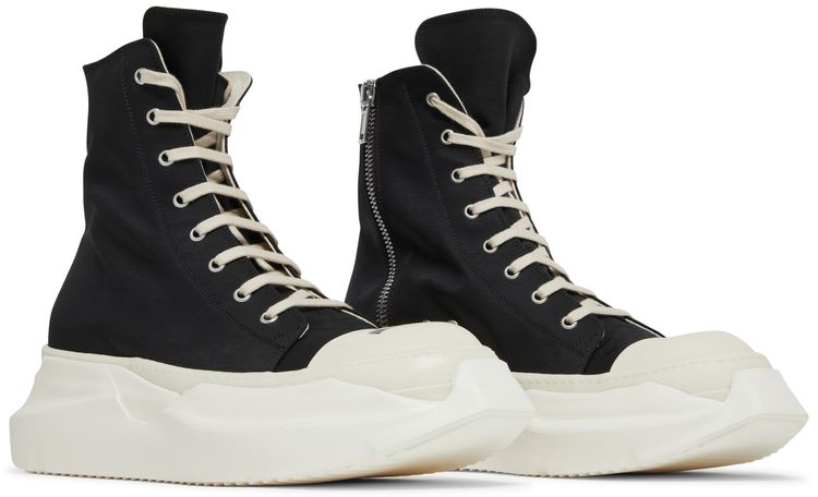 Rick Owens DRKSHDW Fogachine Cotton Nylon Abstract High Black Milk