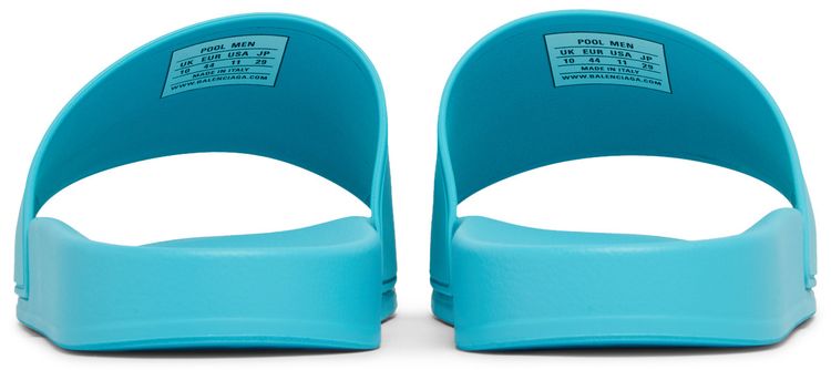 Balenciaga Pool Slides Bright Blue