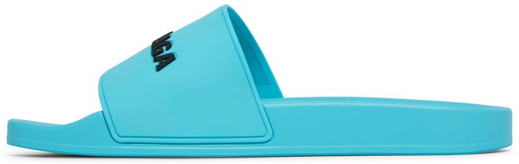 Balenciaga Pool Slides Bright Blue