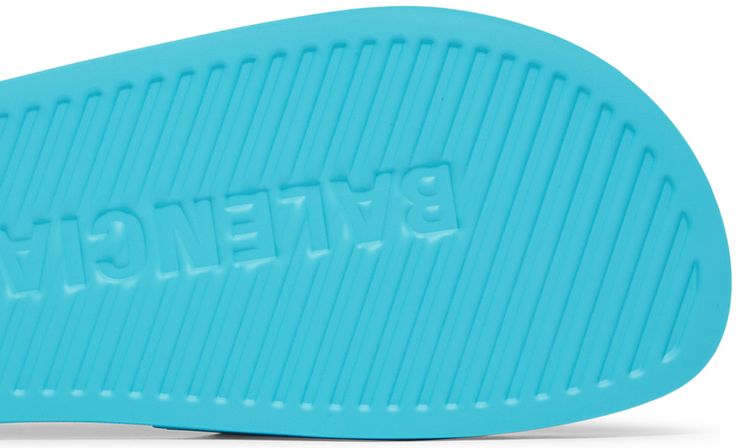 Balenciaga Pool Slides Bright Blue