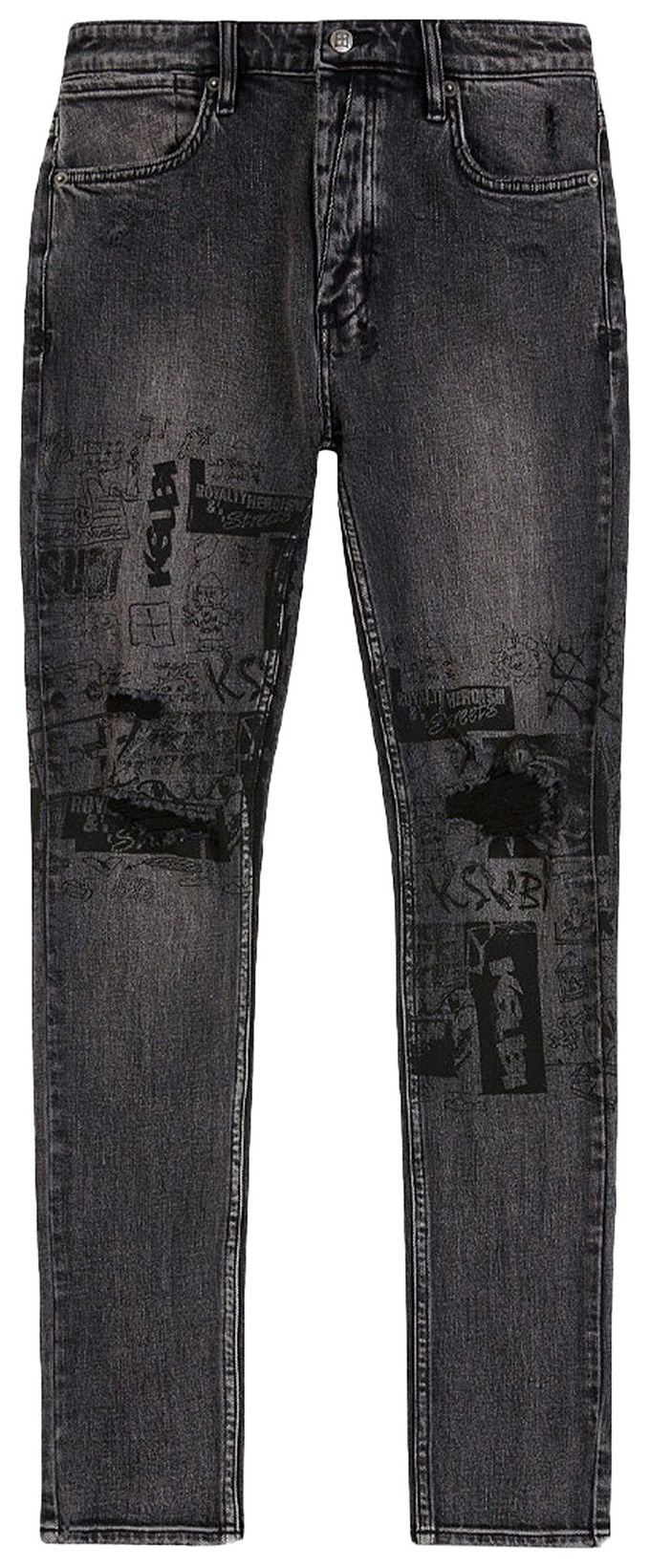 Ksubi Van Winkle Mash Up Black