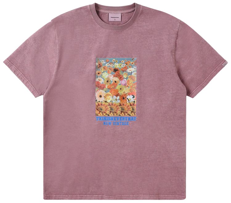 thisisneverthat Flower Collage Tee Dusty Rose