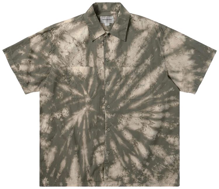 thisisneverthat Tie Dye Short Sleeve Shirt Grey
