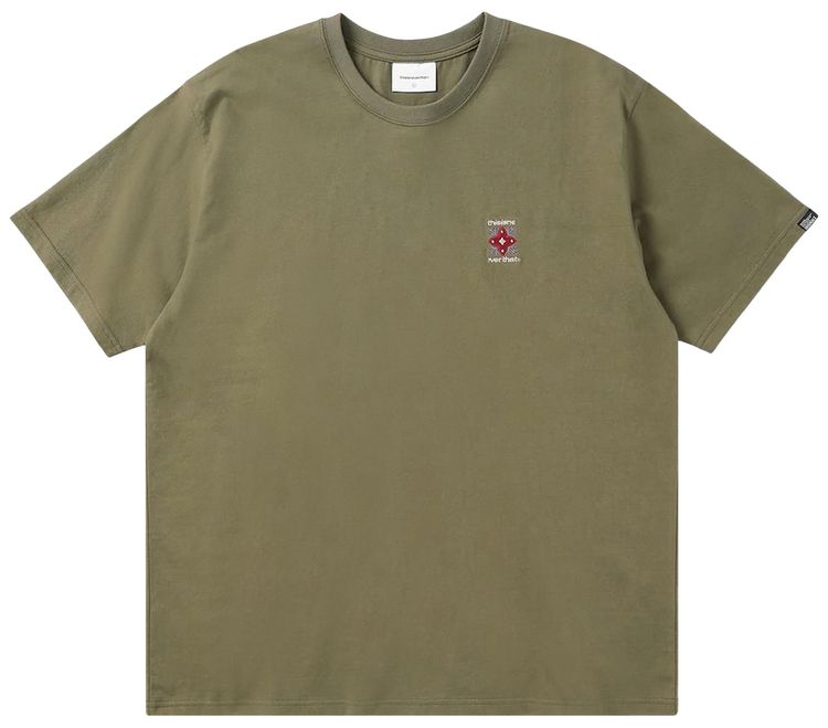 thisisneverthat Snowflake Tee Olive