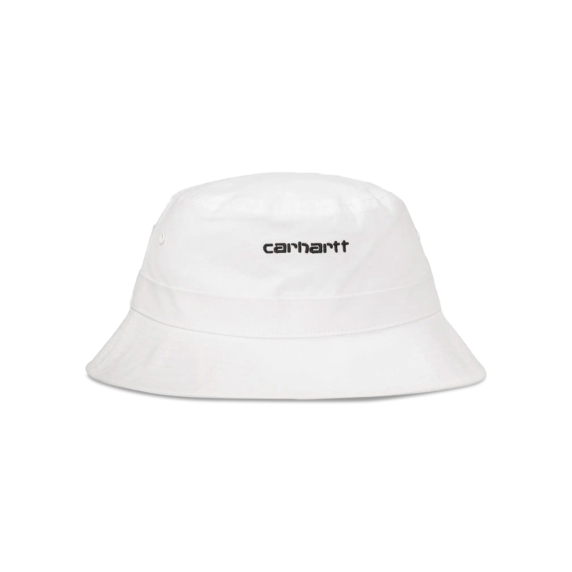 Buy Carhartt WIP Script Bucket Hat 'White/Black' - I029937 WHIT | GOAT