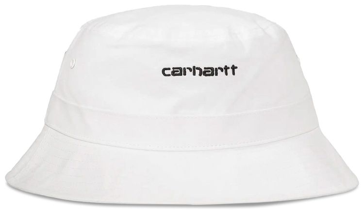 Carhartt WIP Script Bucket Hat WhiteBlack