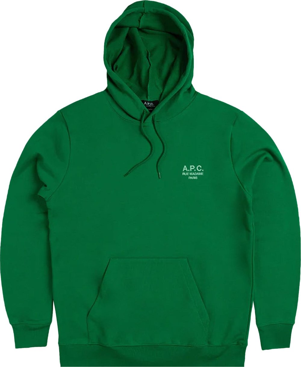 Buy A.P.C. Marvin Hoodie 'Vert' - COEZD H27733 VERT - Green | GOAT UK
