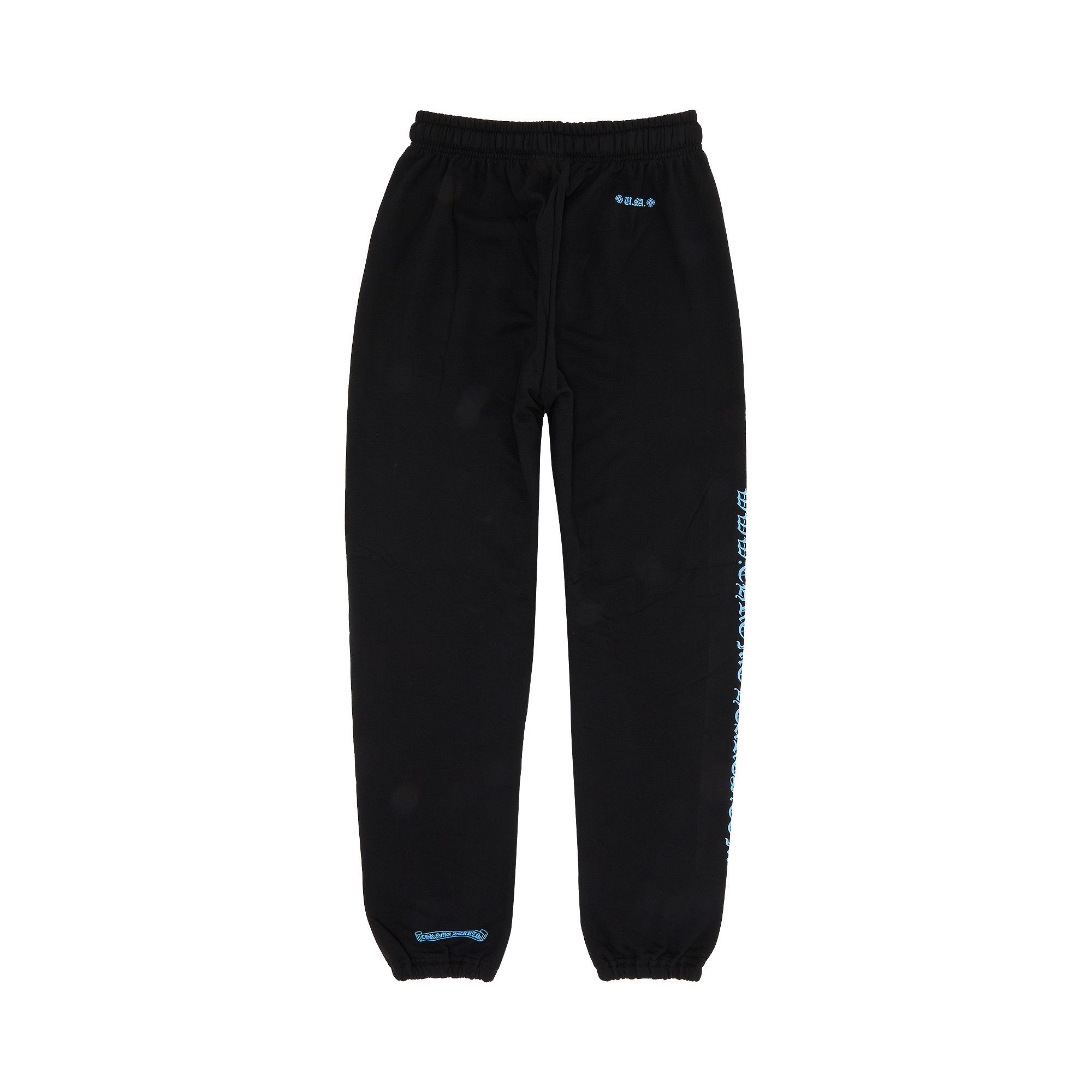 Chrome Hearts Online Exclusive Sweatpants Black Blue Men s Size XL