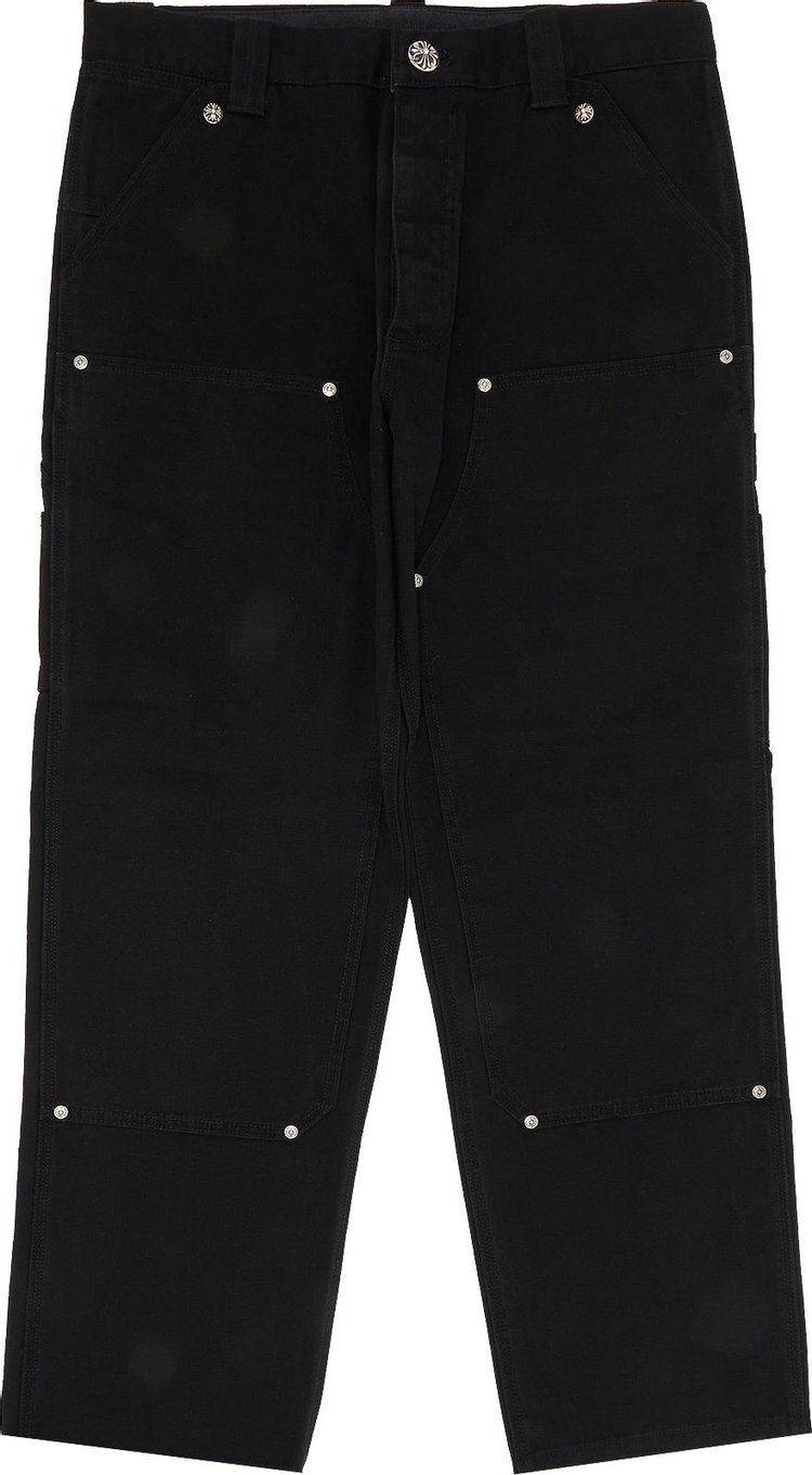 Buy Chrome Hearts Carpenter Pants 'Black' - 1383 100000203CP BLAC | GOAT AU
