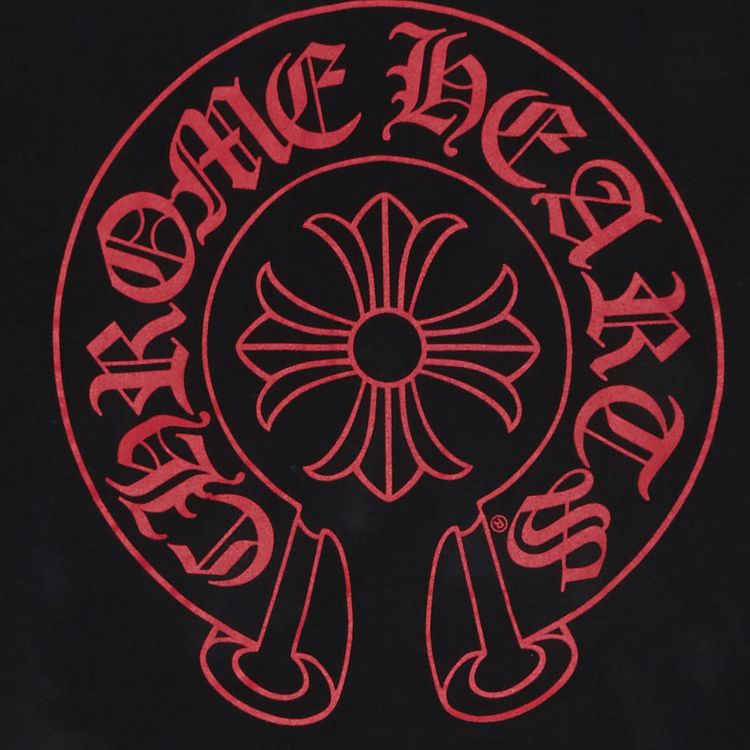 Chrome Hearts Staff Long Sleeve Tee Red