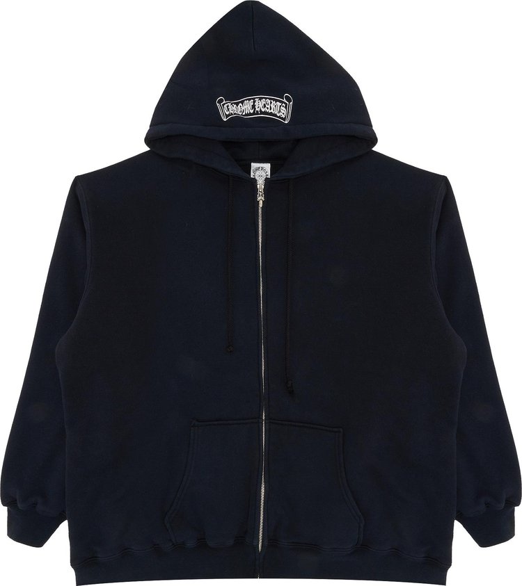 Vintage Chrome Hearts Thermal Zip Up 'Navy'