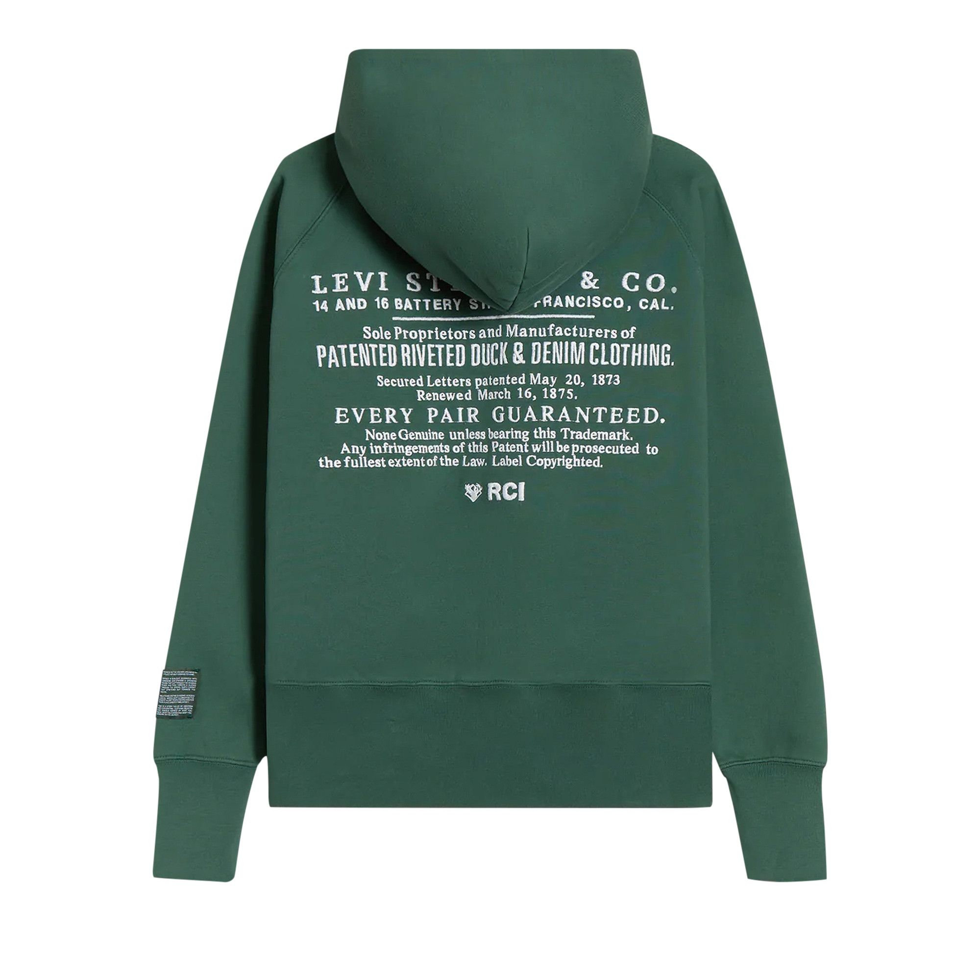Buy Levi s x Reese Cooper Two Pocket Hoodie Forest Green A28570000 GOAT