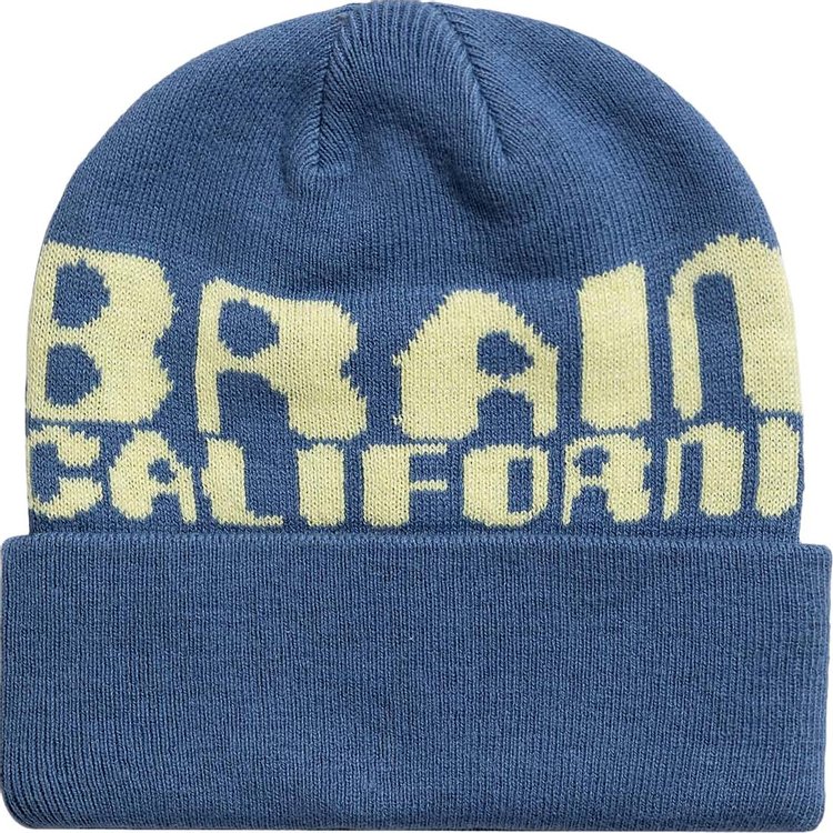 Brain Dead California Wool Beanie 'Blue'