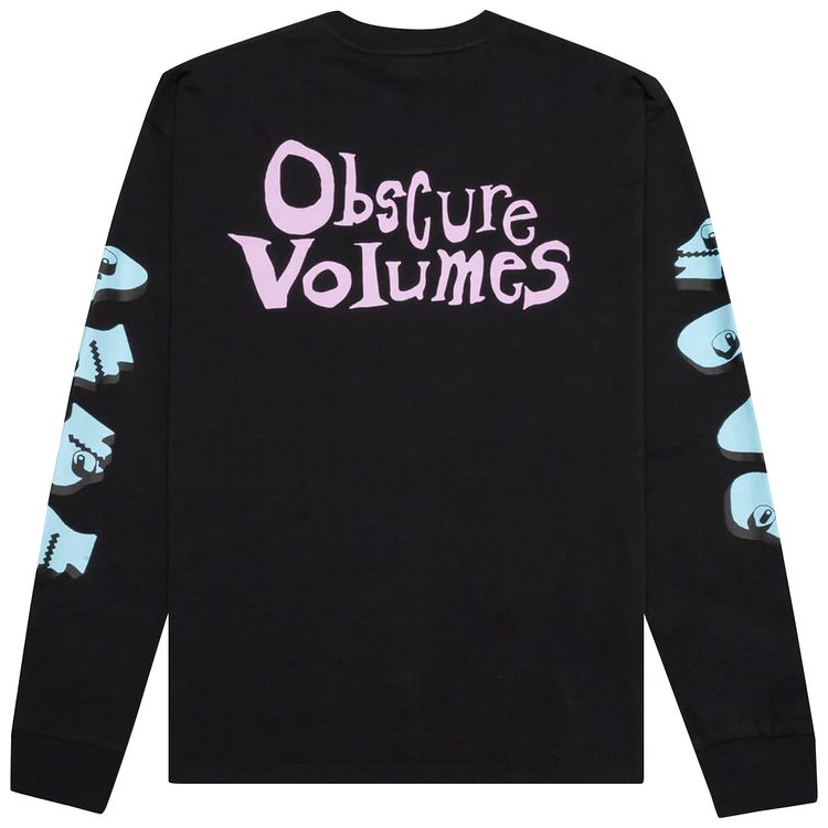 Brain Dead Volume Obscure Long Sleeve Tee Black