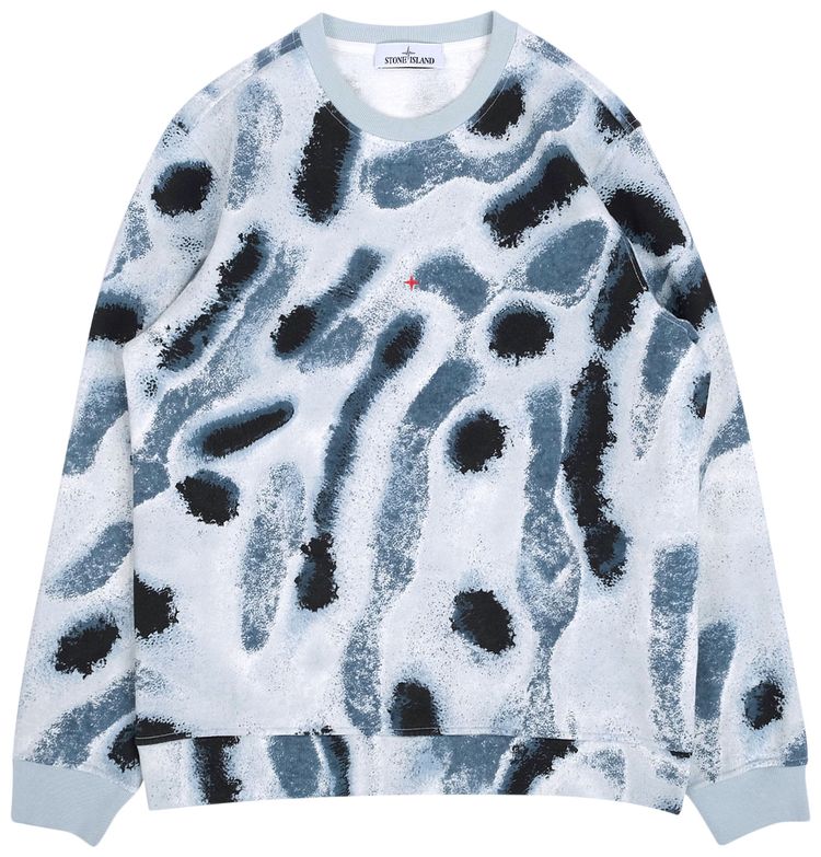 Stone Island Crewneck Sweatshirt Aqua