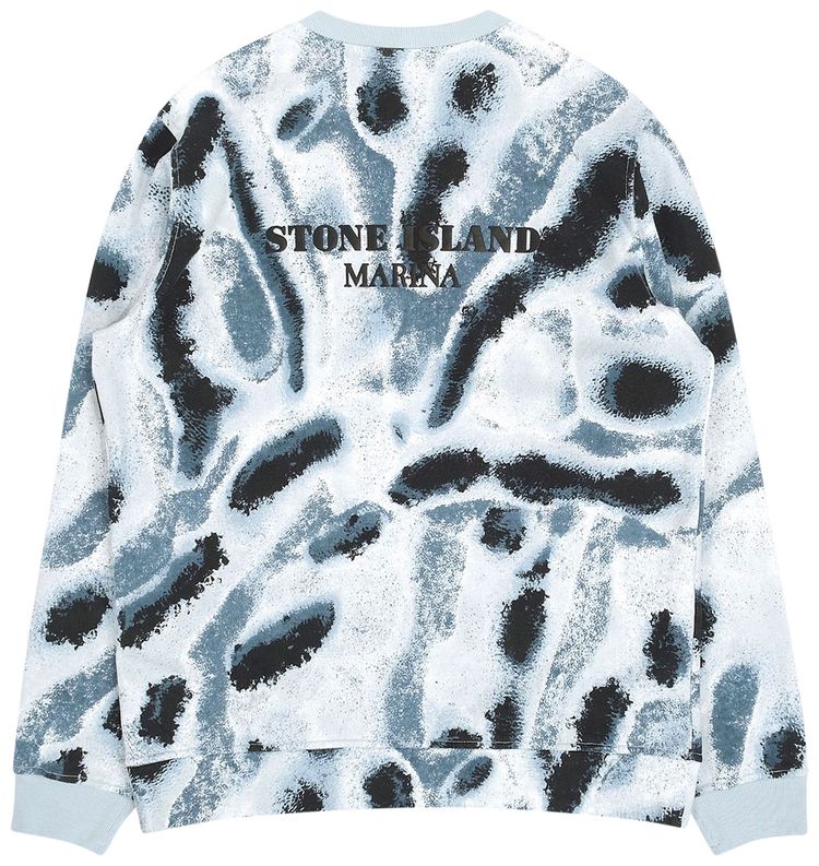 Stone Island Crewneck Sweatshirt Aqua