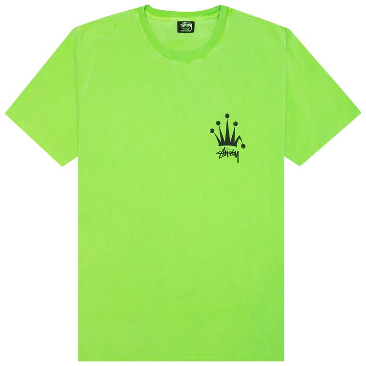 Stussy Regal Crown Pigment Dyed Tee Green