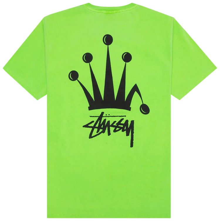 Stussy Regal Crown Pigment Dyed Tee Green