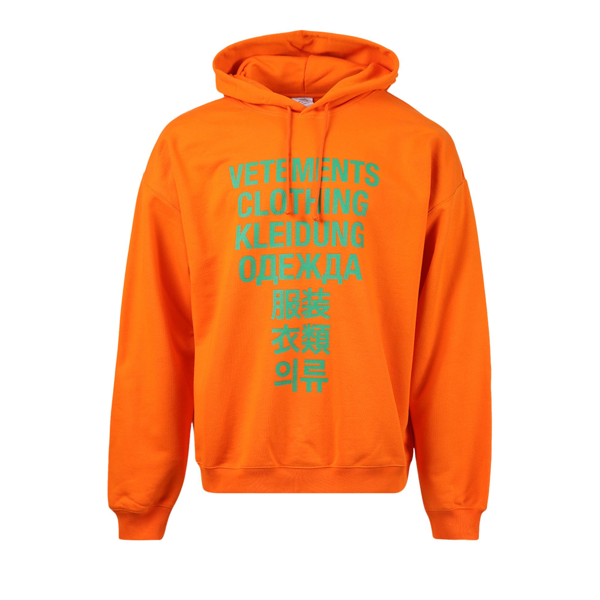 Neon orange deals hoodie