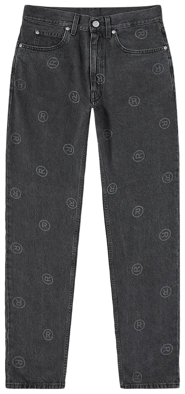 Martine Rose Straight Leg Jean Black