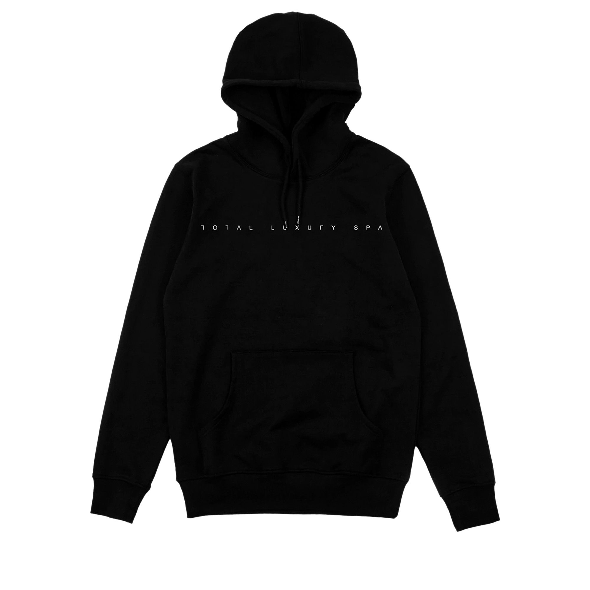 Buy Total Luxury Spa Open Logo Pocket Hoodie Black SPA352 BLAC GOAT UK