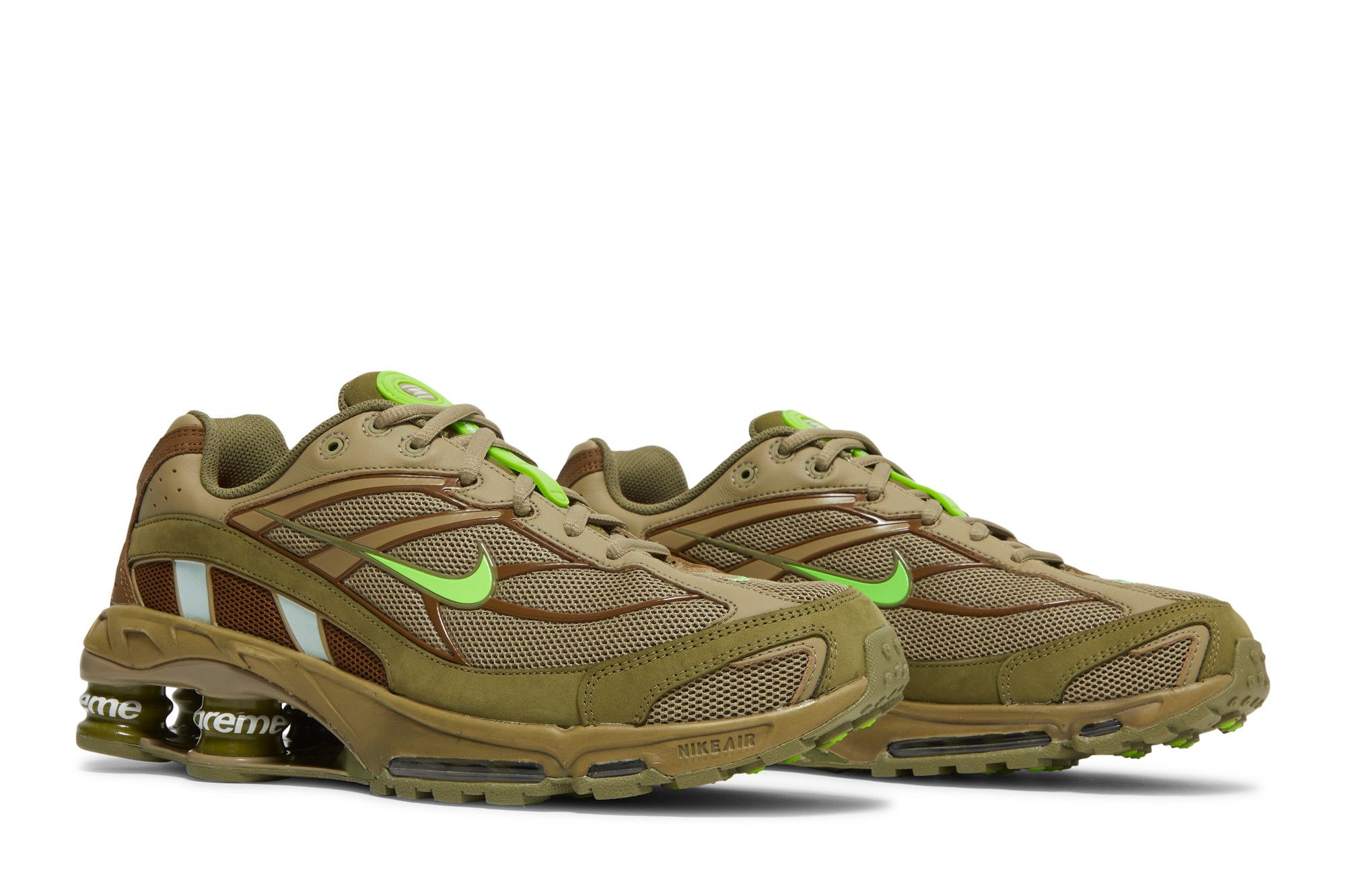 Buy Supreme x Nike Shox Ride 2 'Neutral Olive' - DN1615 200 | GOAT CA