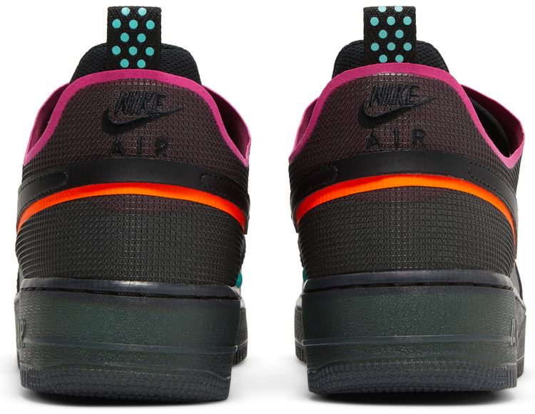 Nike Air Force 1 React Black Pink Prime