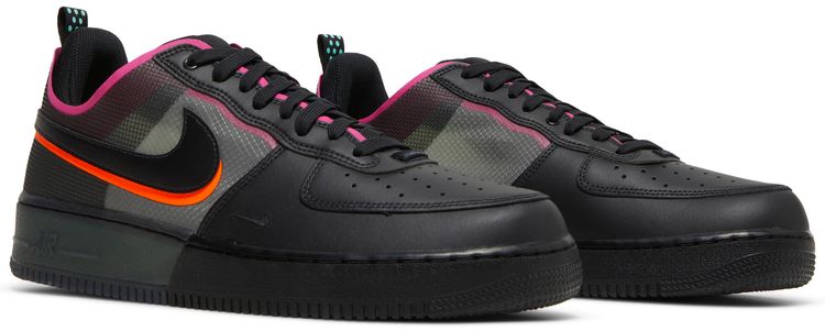 Nike Air Force 1 React Black Pink Prime