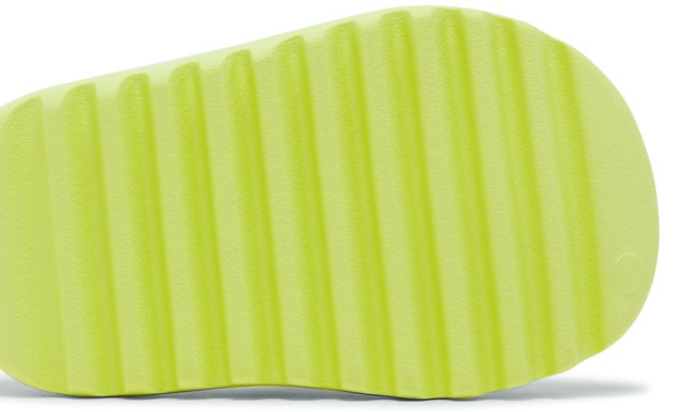 Adidas Yeezy Slides Kids Glow Green 2022