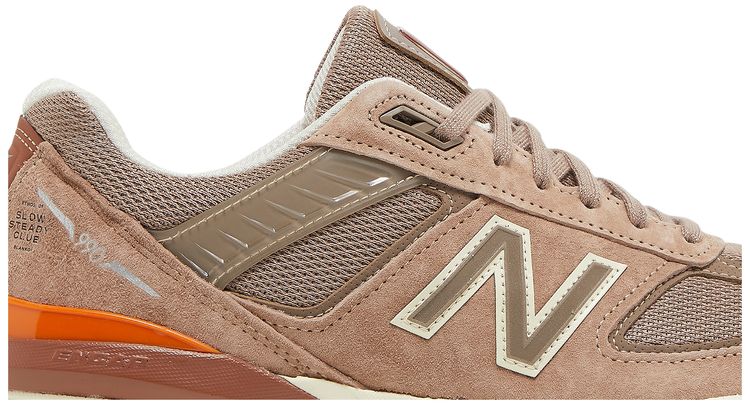 Slow Steady Club x New Balance 990v5 Made in USA Brown