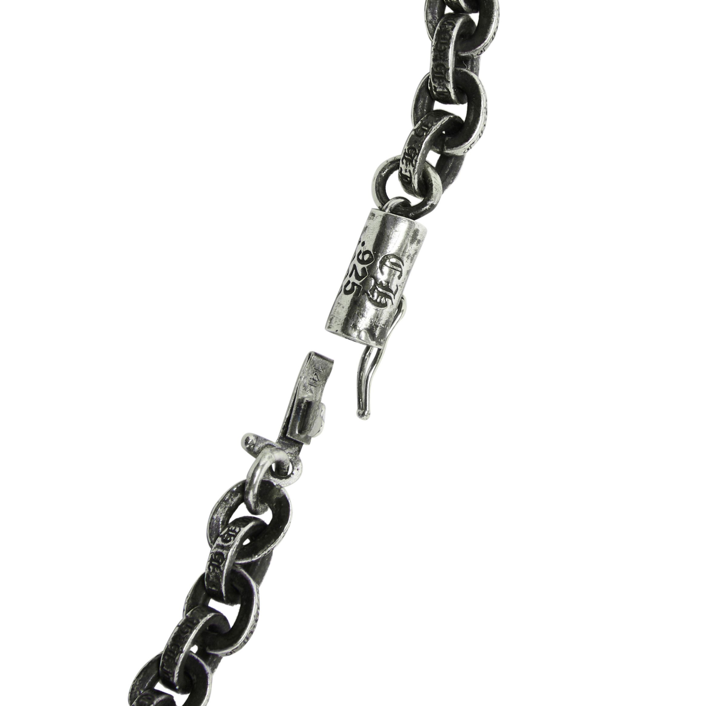 Chrome hearts paper chain necklace best sale